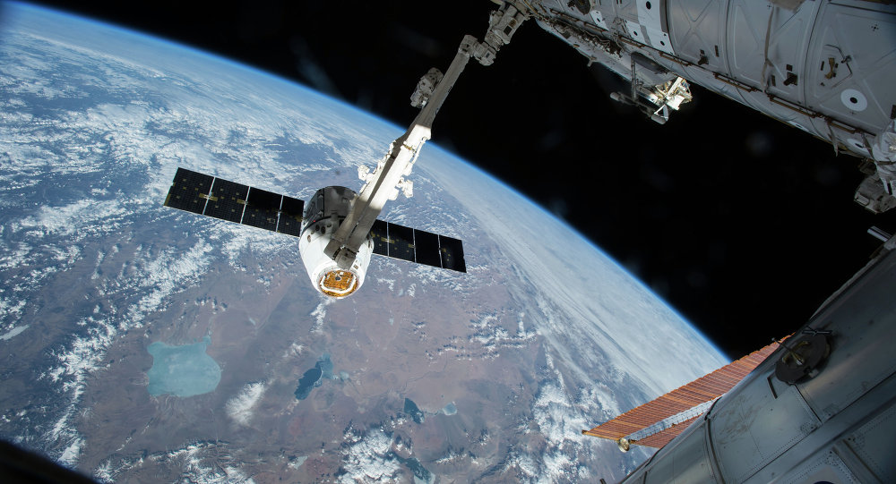 Dragon Docking to ISS