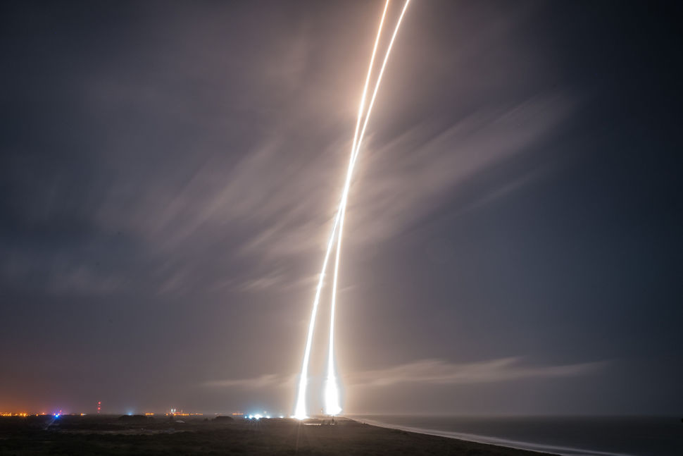 Long Exposure of Launch